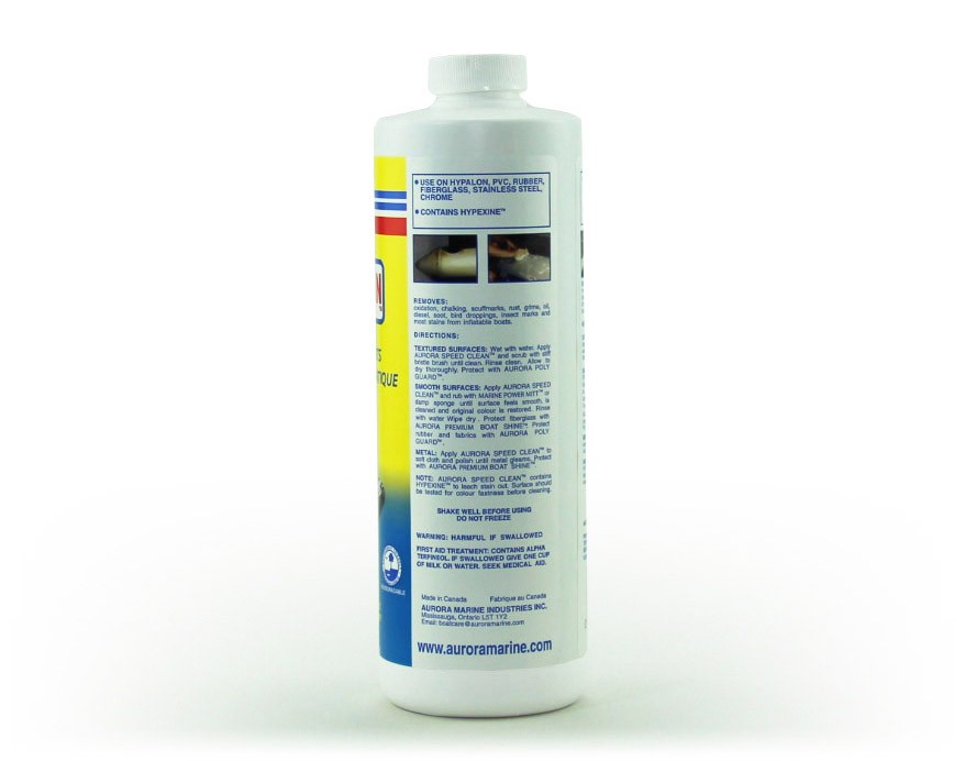 Speed Clean - Heavy Duty Cleaner & Restorer for Inflatable Boats